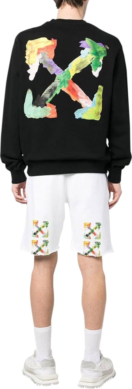 OFF-WHITE Brush Arrows raw-cut shorts Wit