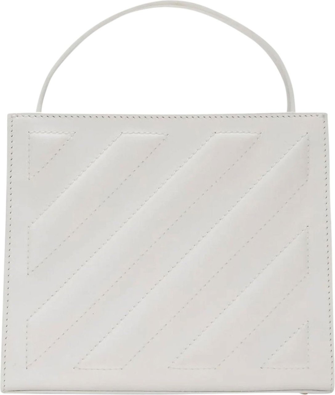 OFF-WHITE Diag-print tote bag Wit