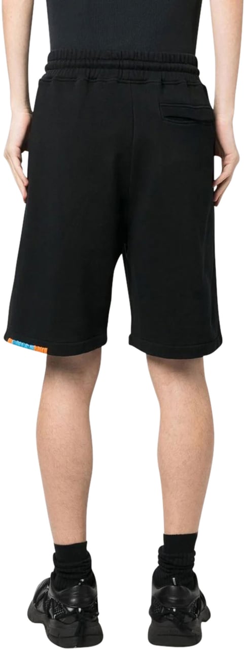 Marcelo Burlon Stitch Cross track shorts Zwart