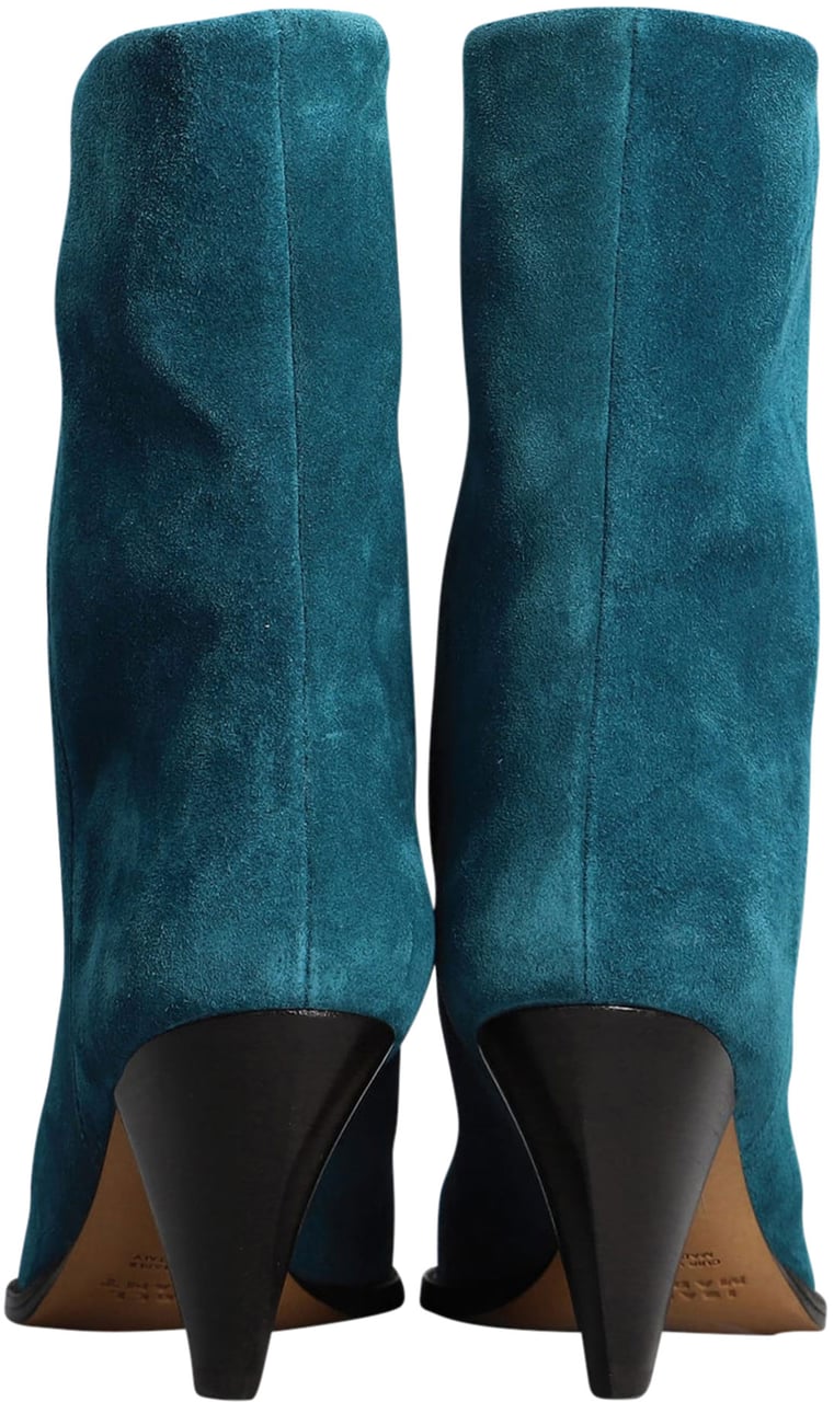 Isabel Marant Rouxa 80mm calf-length boots Blauw