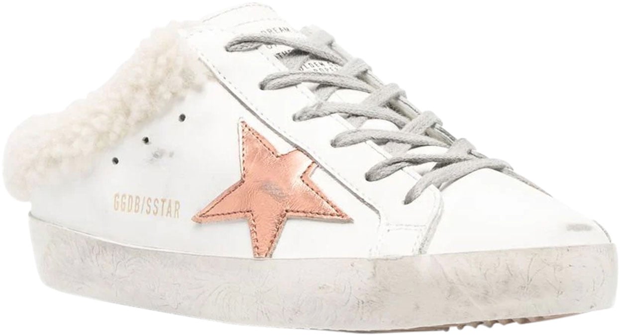Golden Goose Superstar slip-on sneakers Wit
