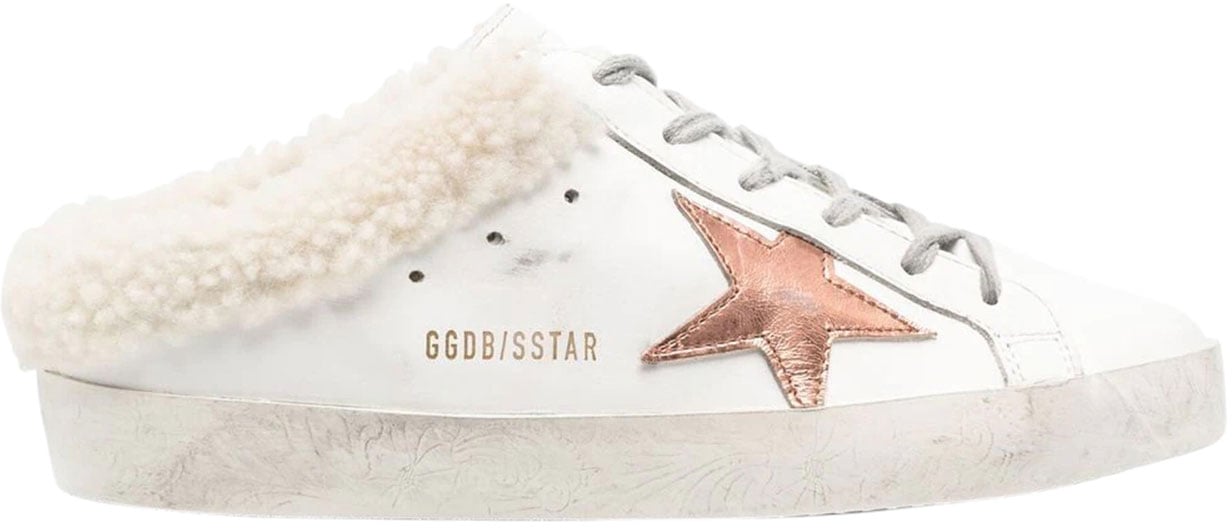 Golden Goose Superstar slip-on sneakers Wit