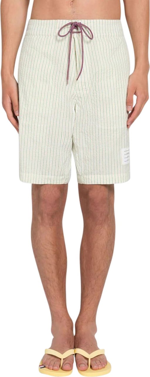 Thom Browne striped swimming shorts Divers