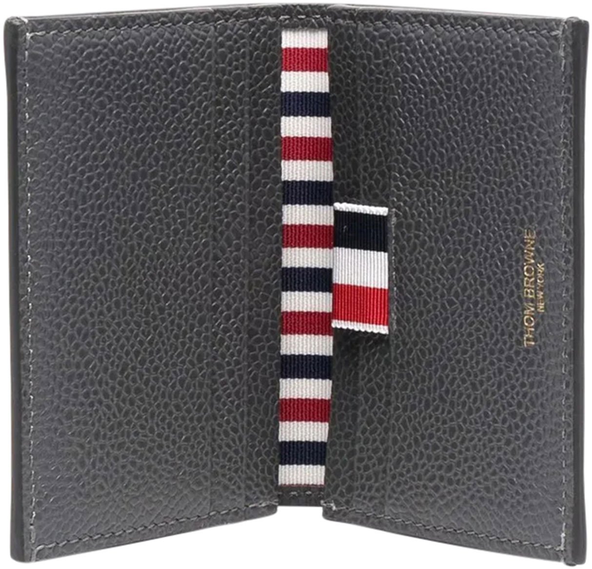 Thom Browne Lobster Icon applique card holder Grijs