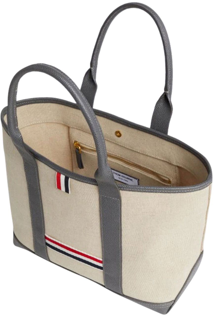 Thom Browne small tote bag Neutraal