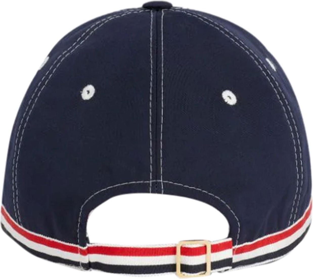 Thom Browne 4-Bar Tag baseball cap Blauw