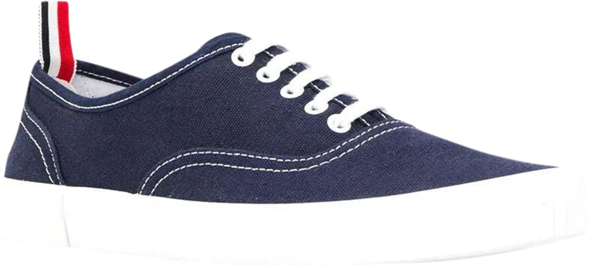 Thom Browne Heritage canvas sneakers Blauw