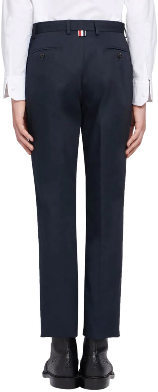 Thom Browne Unconstructed 4-Bar chino trousers Blauw
