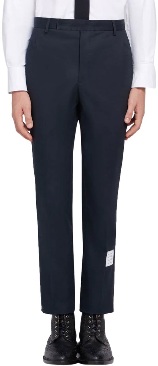 Thom Browne Unconstructed 4-Bar chino trousers Blauw