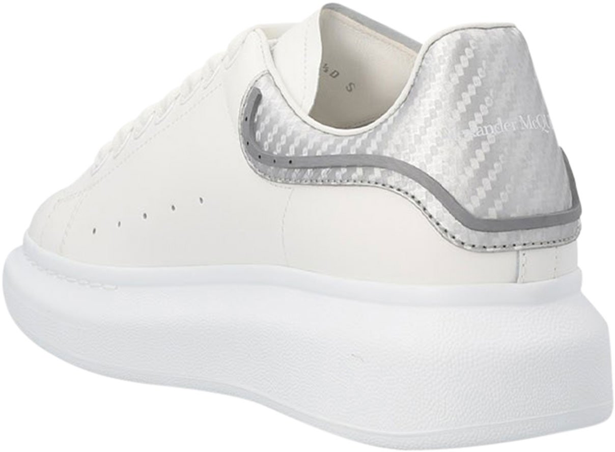 Alexander McQueen chunky low-top sneakers Wit