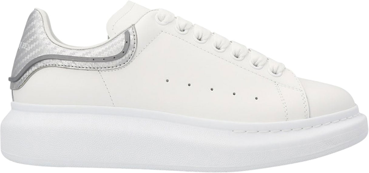 Alexander McQueen chunky low-top sneakers Wit