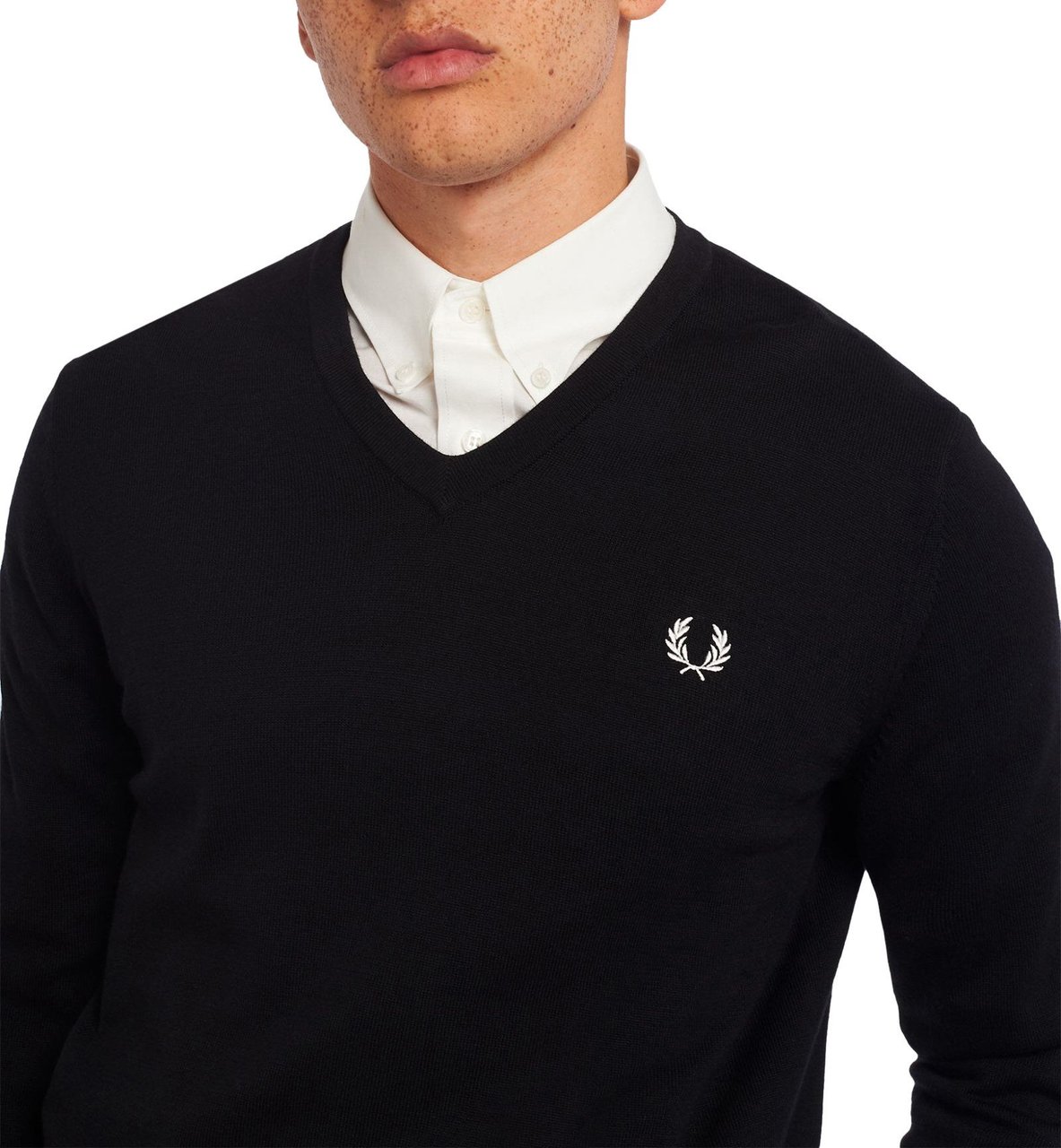 Fred Perry Sweaters Black Zwart