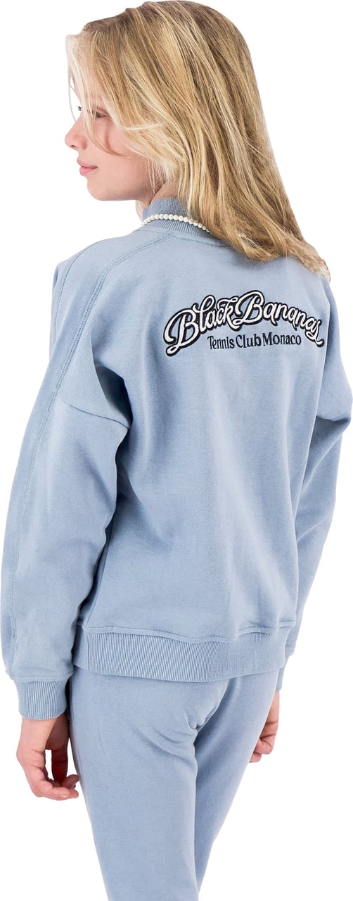Black Bananas Club Sweatshirt Girls Blauw Blauw