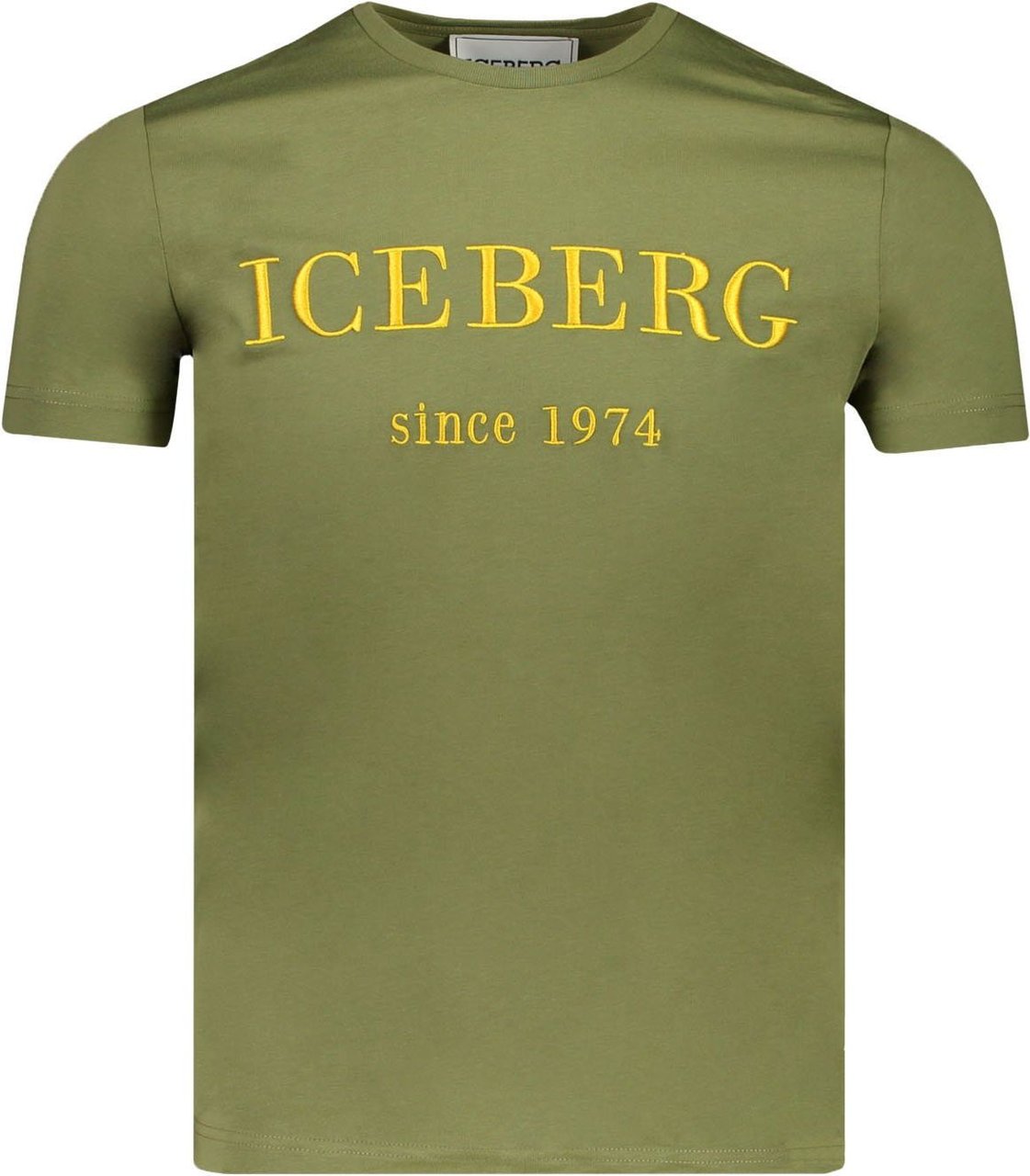 Iceberg T-shirt Groen Groen
