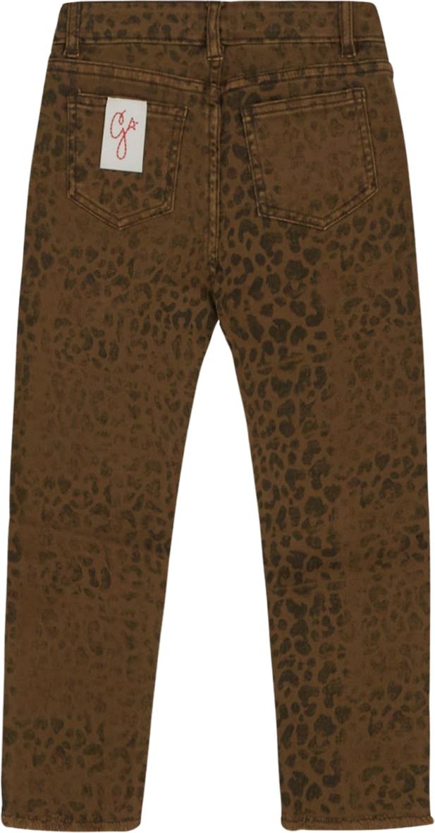 Golden Goose Leopard Jeans Bruin