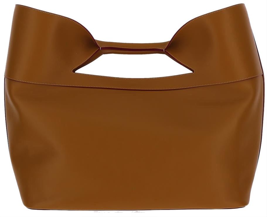 Alexander McQueen Bags Leather Brown Bruin