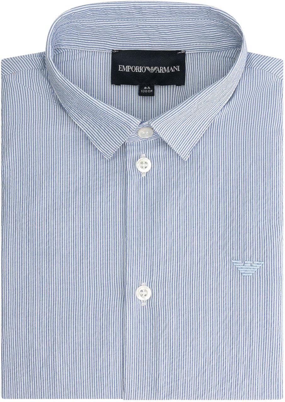 Emporio Armani Shirt Blauw