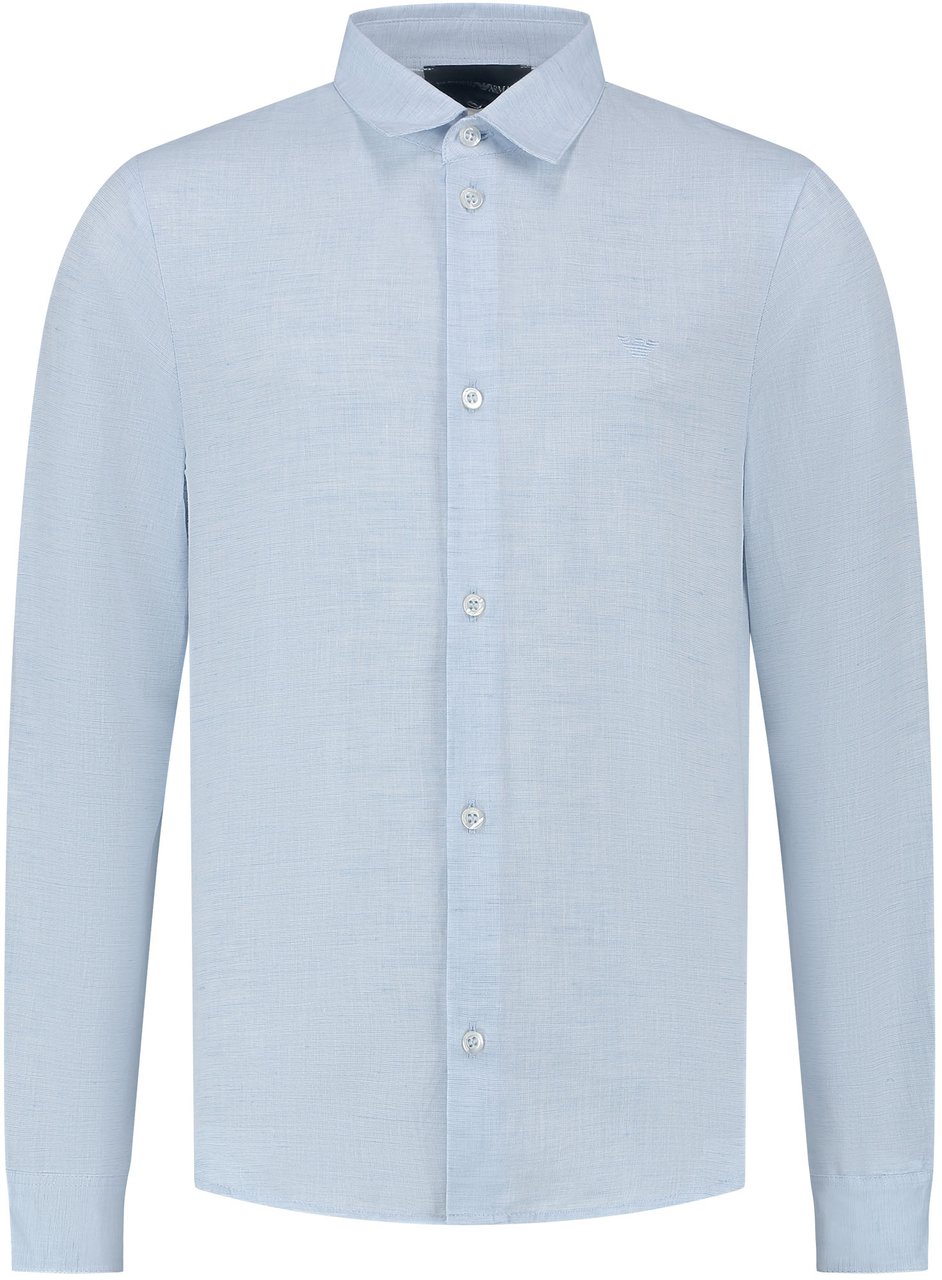 Emporio Armani Shirt Blauw