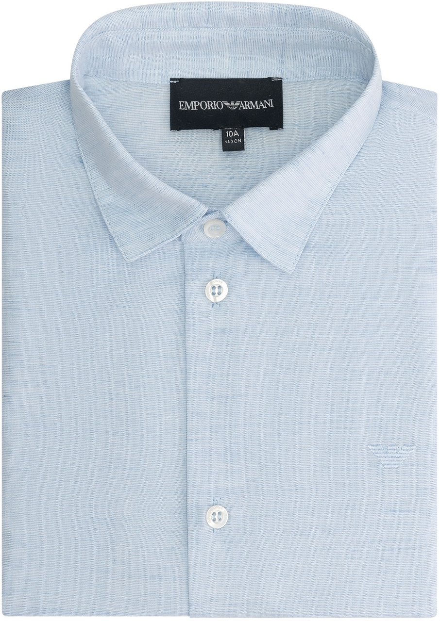 Emporio Armani Shirt Blauw