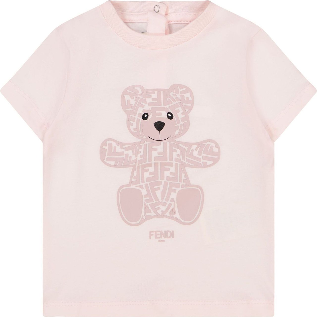 Fendi Fendi BUI061 ST8 baby t-shirt licht roze Roze