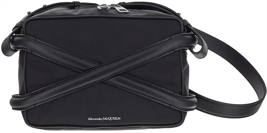 Alexander McQueen The Harness Camera Bag Zwart