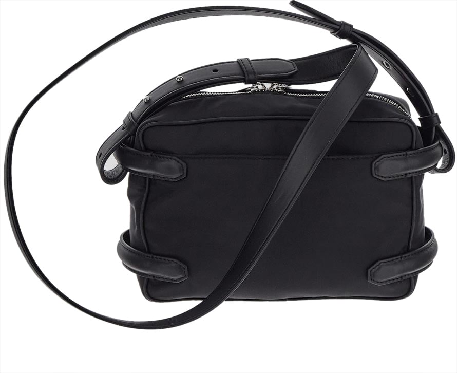 Alexander McQueen The Harness Camera Bag Zwart