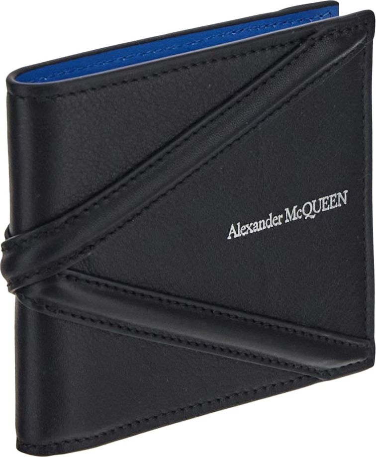 Alexander McQueen The Harness Billfold Wallet Zwart