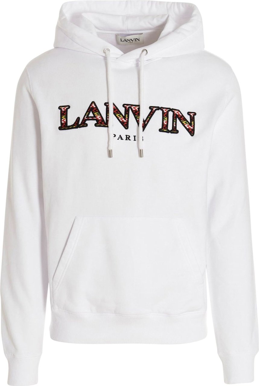 Lanvin Hoodie logo Wit