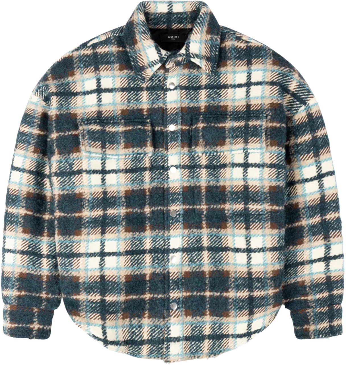 Amiri Plaid Overshirt Divers