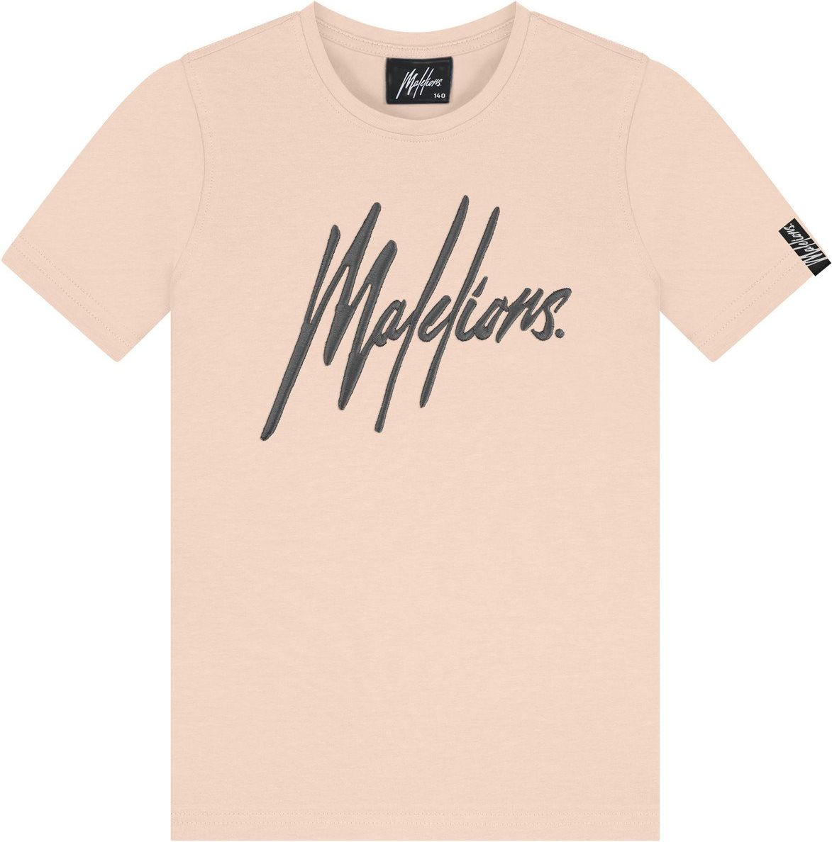 Malelions Essentials T-Shirt - Pink/Black Roze