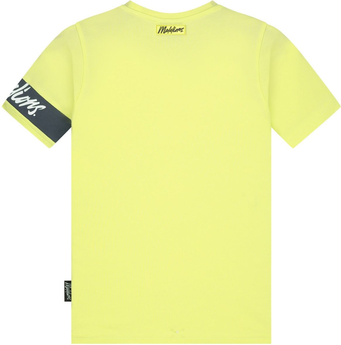 Malelions Junior Captain T-Shirt - Lime Geel