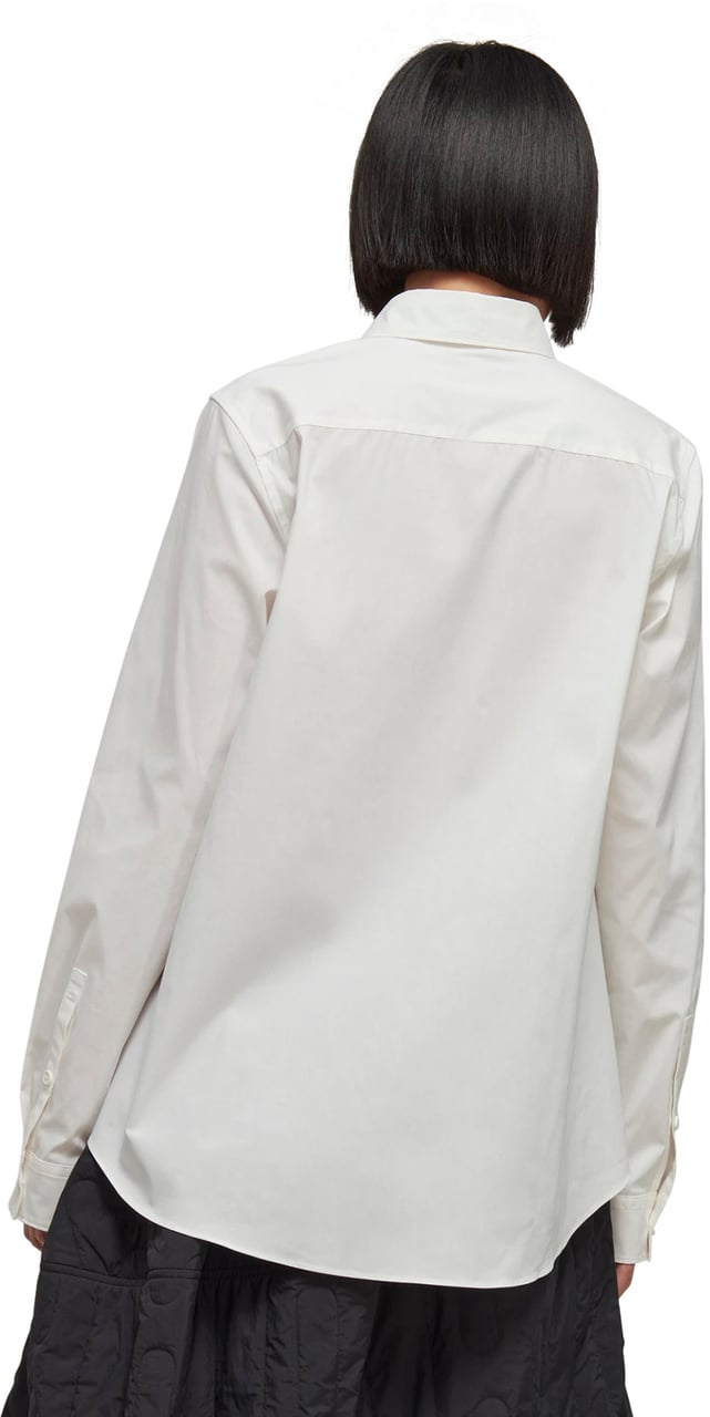 Y-3 chest patch pocket shirt Wit