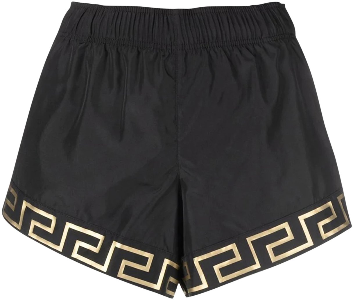 Versace La Greca elasticated-waist running Zwart
