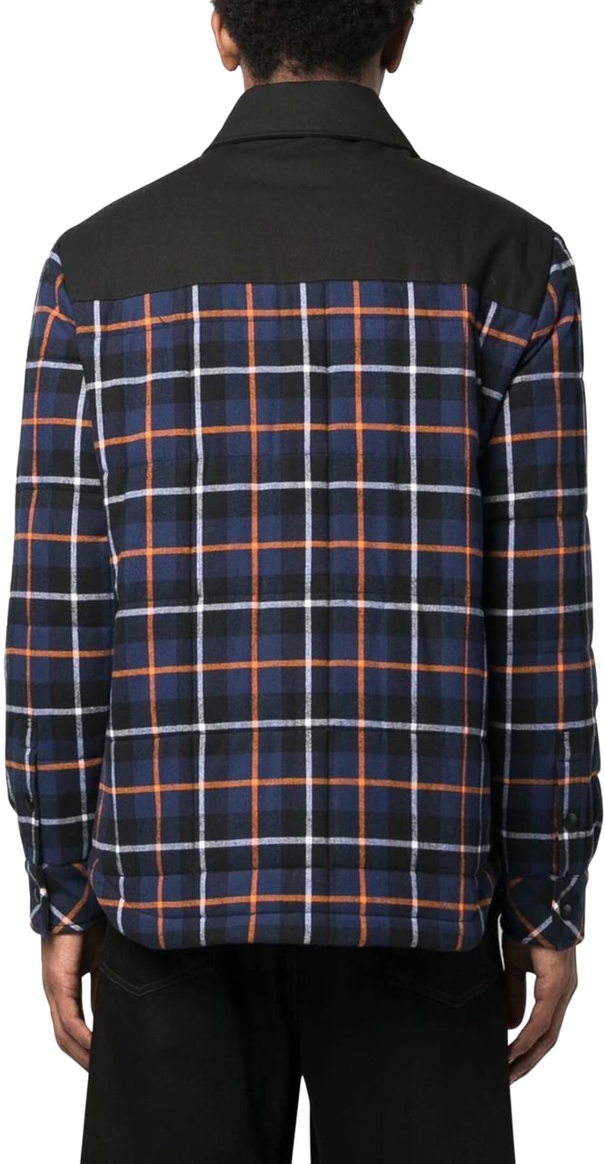 Marcelo Burlon checked long-sleeve jacket Vanaf € 895,-