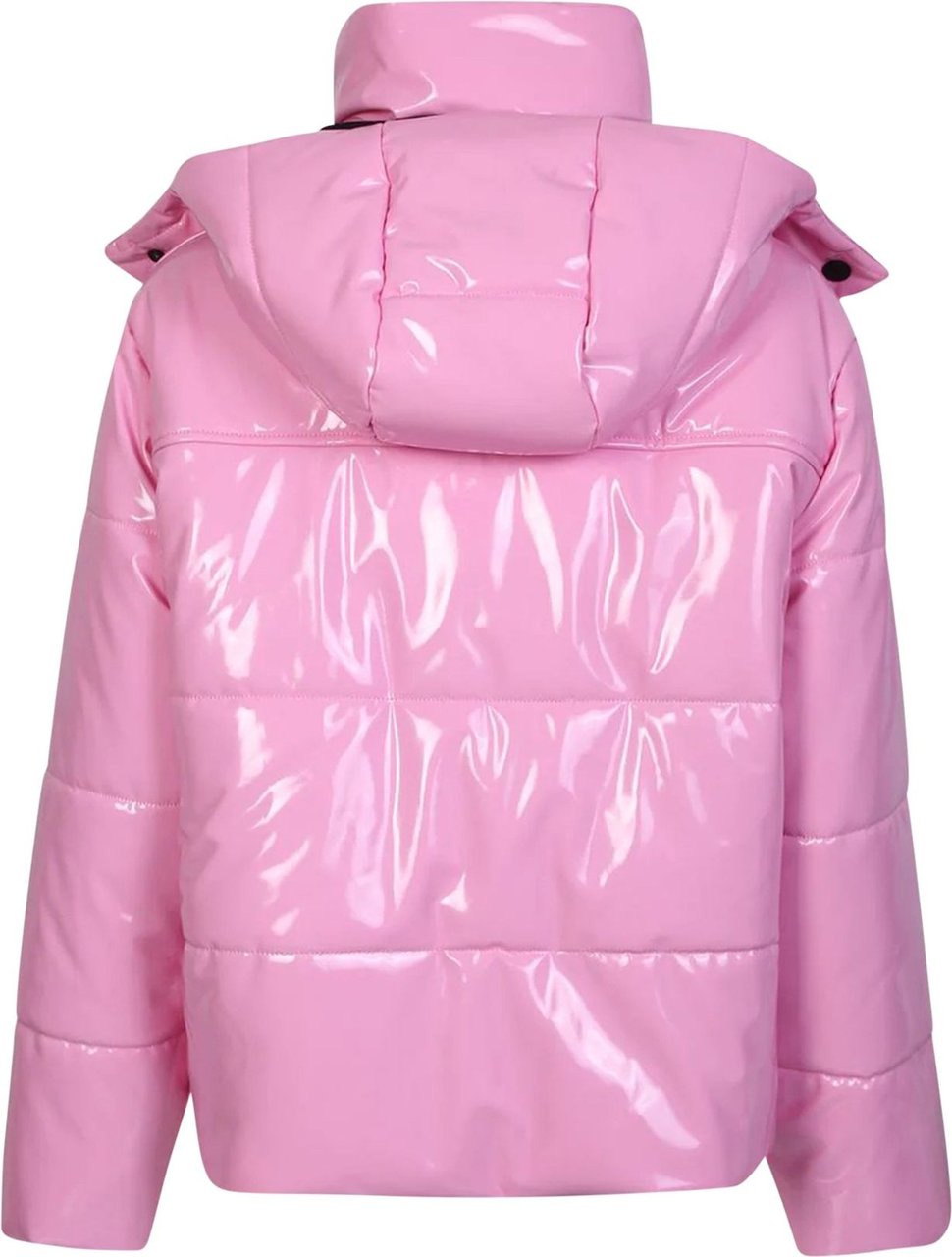 MSGM quilted puffer jacket Roze