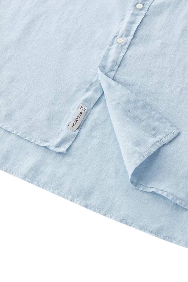 Woolrich Shirts Blue Blauw