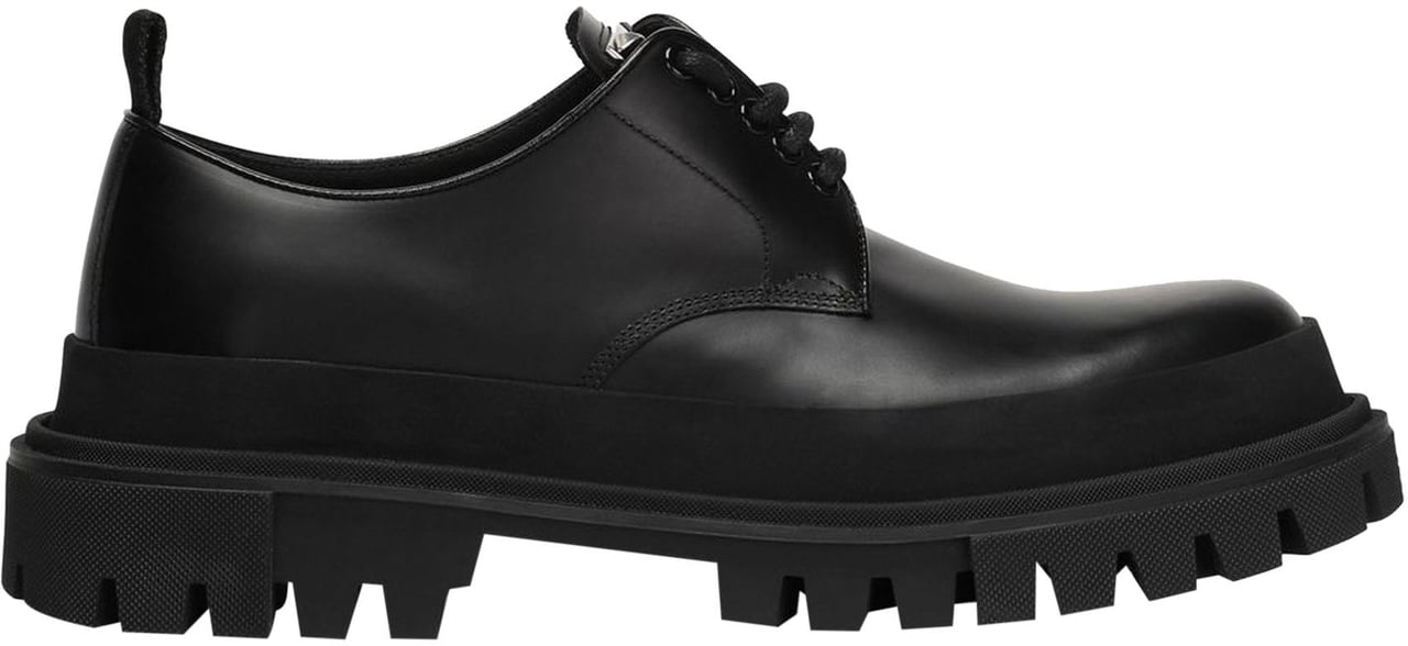 Dolce & Gabbana Dolce & Gabbana Leather Derbies Zwart