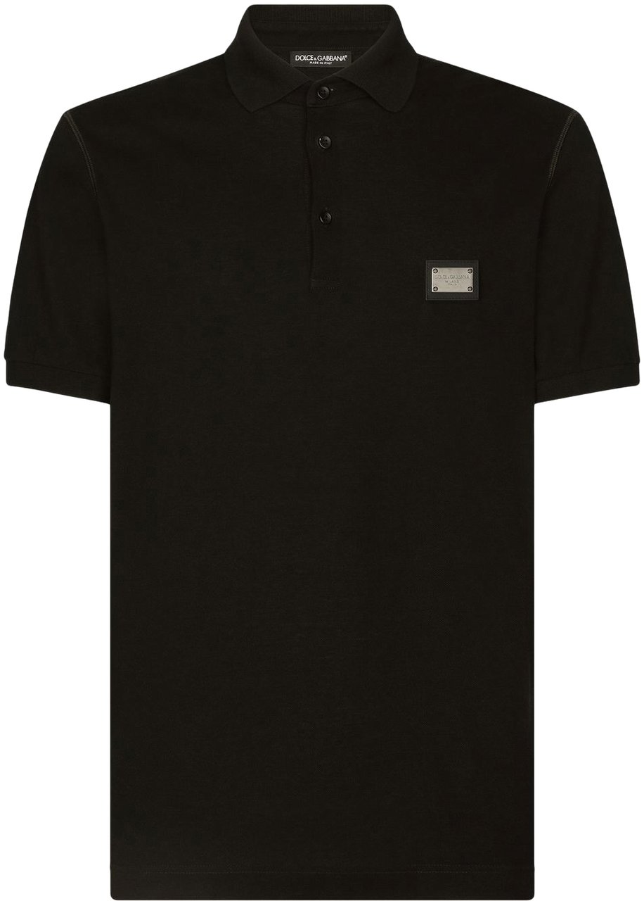 Dolce & Gabbana T-shirts And Polos Black Zwart