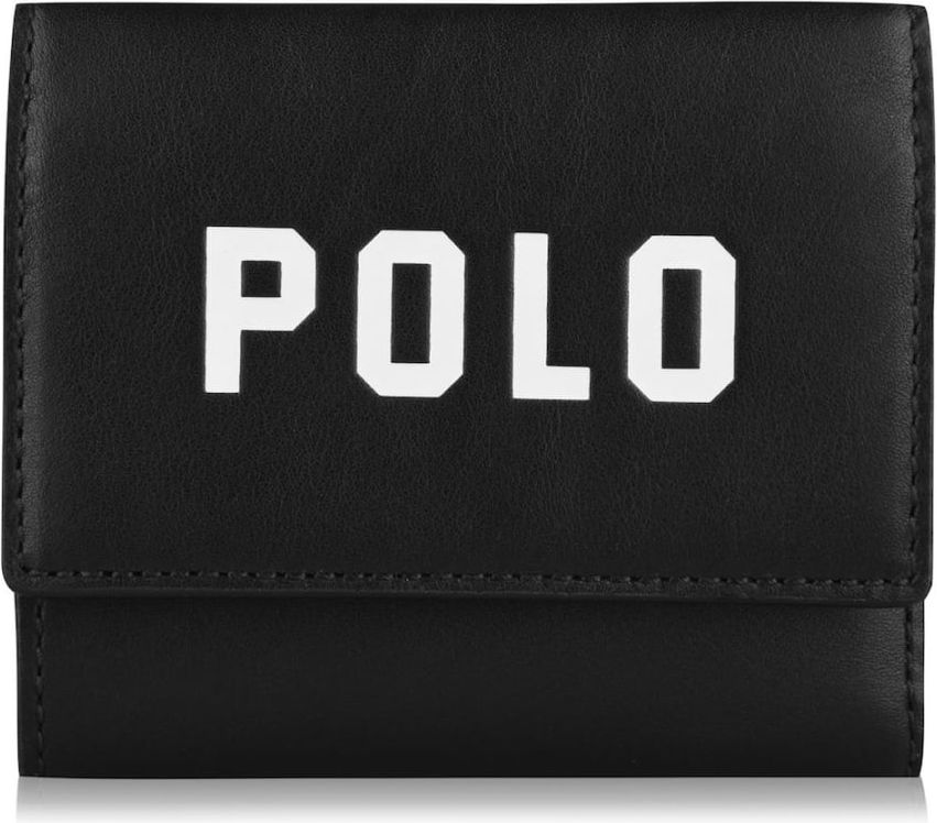 Ralph Lauren Polo Logo Wallet Zwart