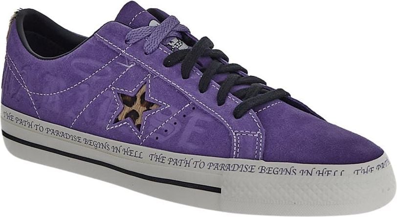 Converse One Star Pro OX Paars