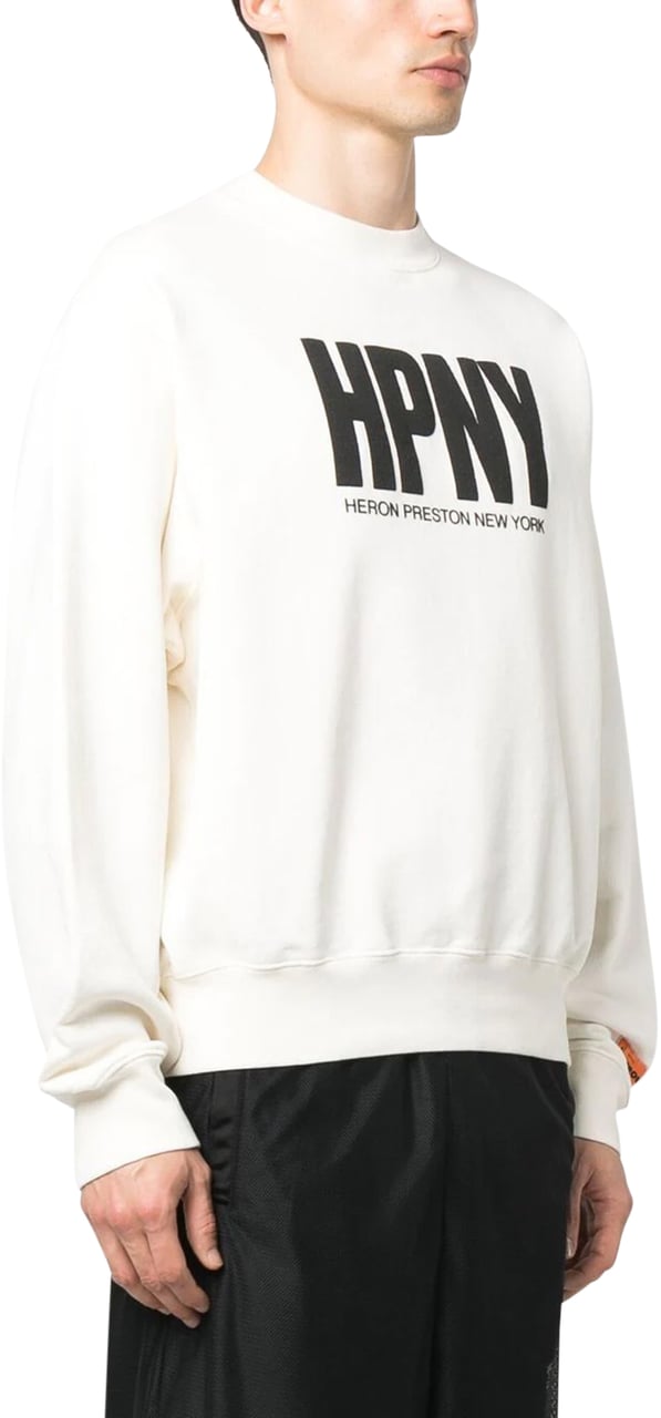 Heron Preston Hpny crewneck white black Wit