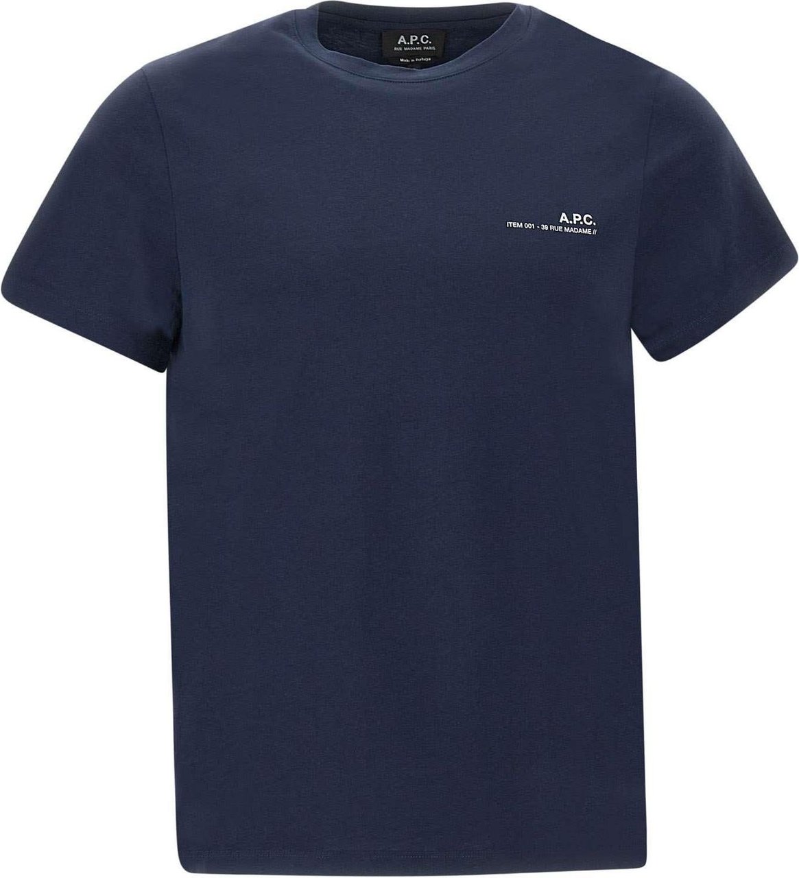A.P.C. Apc T-shirts And Polos Blue Blauw