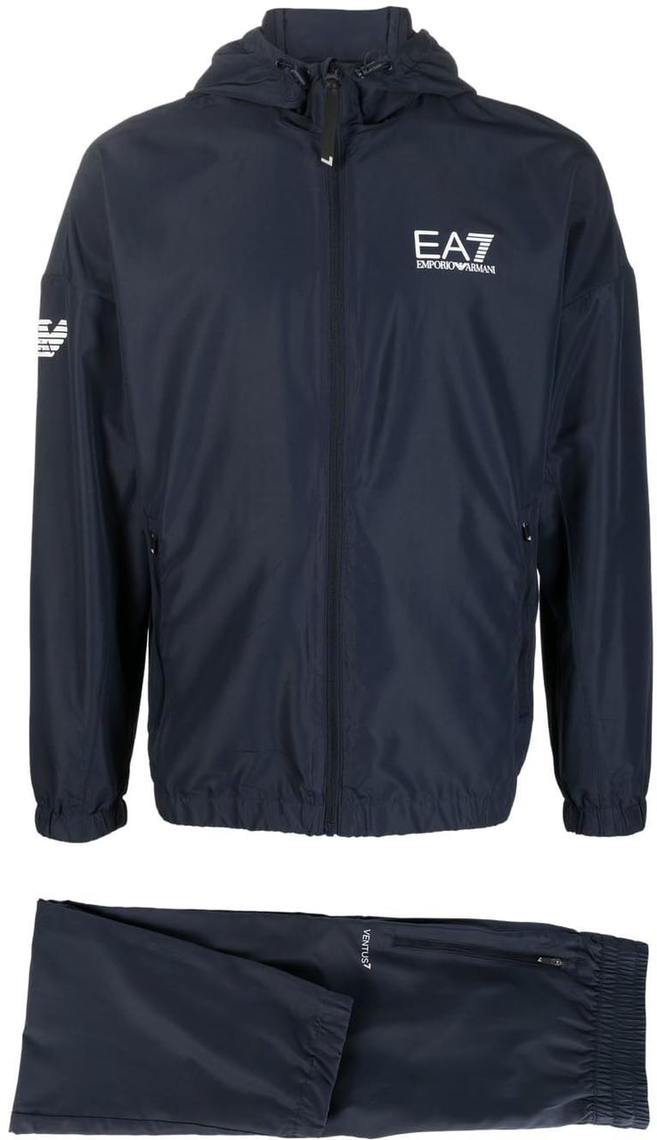 EA7 Sweaters Blue Blauw