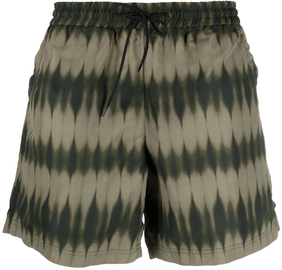 A.P.C. Apc Shorts Green Groen