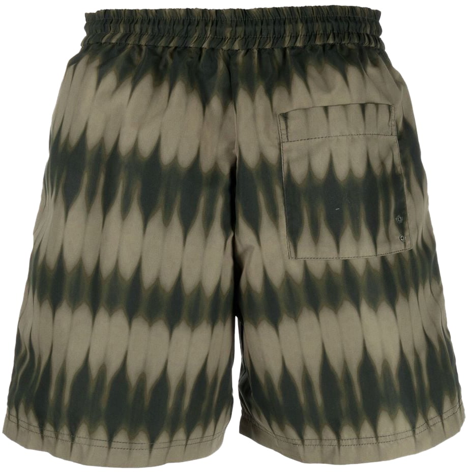 A.P.C. Apc Shorts Green Groen