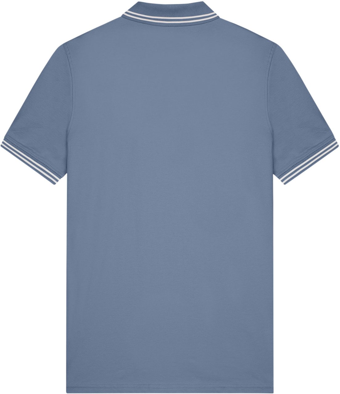 Malelions Men Signature Polo - Stone Blue Blauw