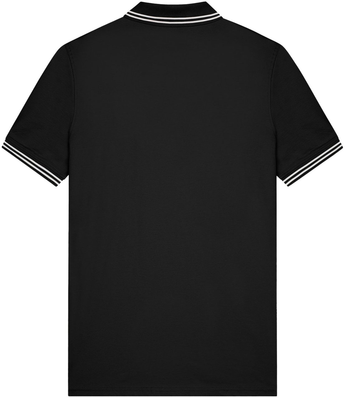 Malelions Men Signature Polo - Black Zwart