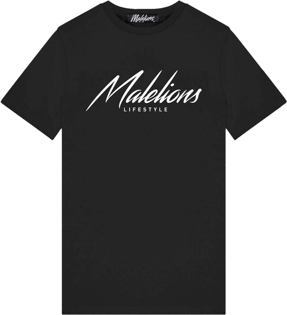 Malelions Men Lifestyle T-Shirt - Black Zwart