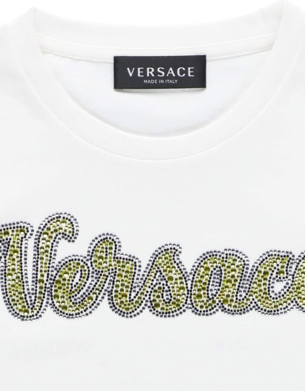 Versace T-shirts And Polos White Neutraal