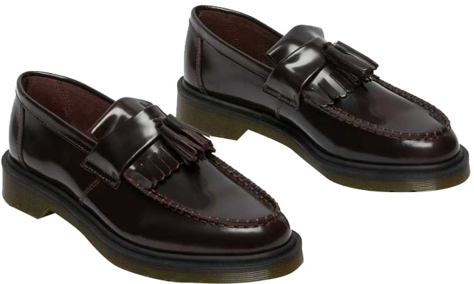 Dr. Martens Dr Martens Flat Shoes Bordeaux Red Rood